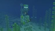 Zombie Nautilus is a neutral/hostile variant (Image via YouTube/Minecraft)
